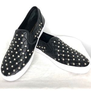 NWOT Rebecca Minkoff Black Leather Sneaker